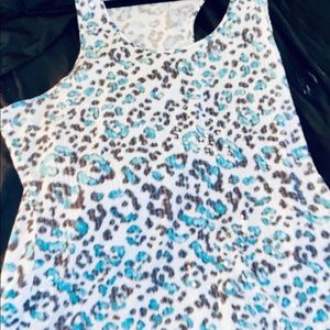 Sequin Leopard Apt 9 Tank